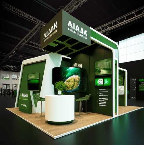 Rai Booth impression green