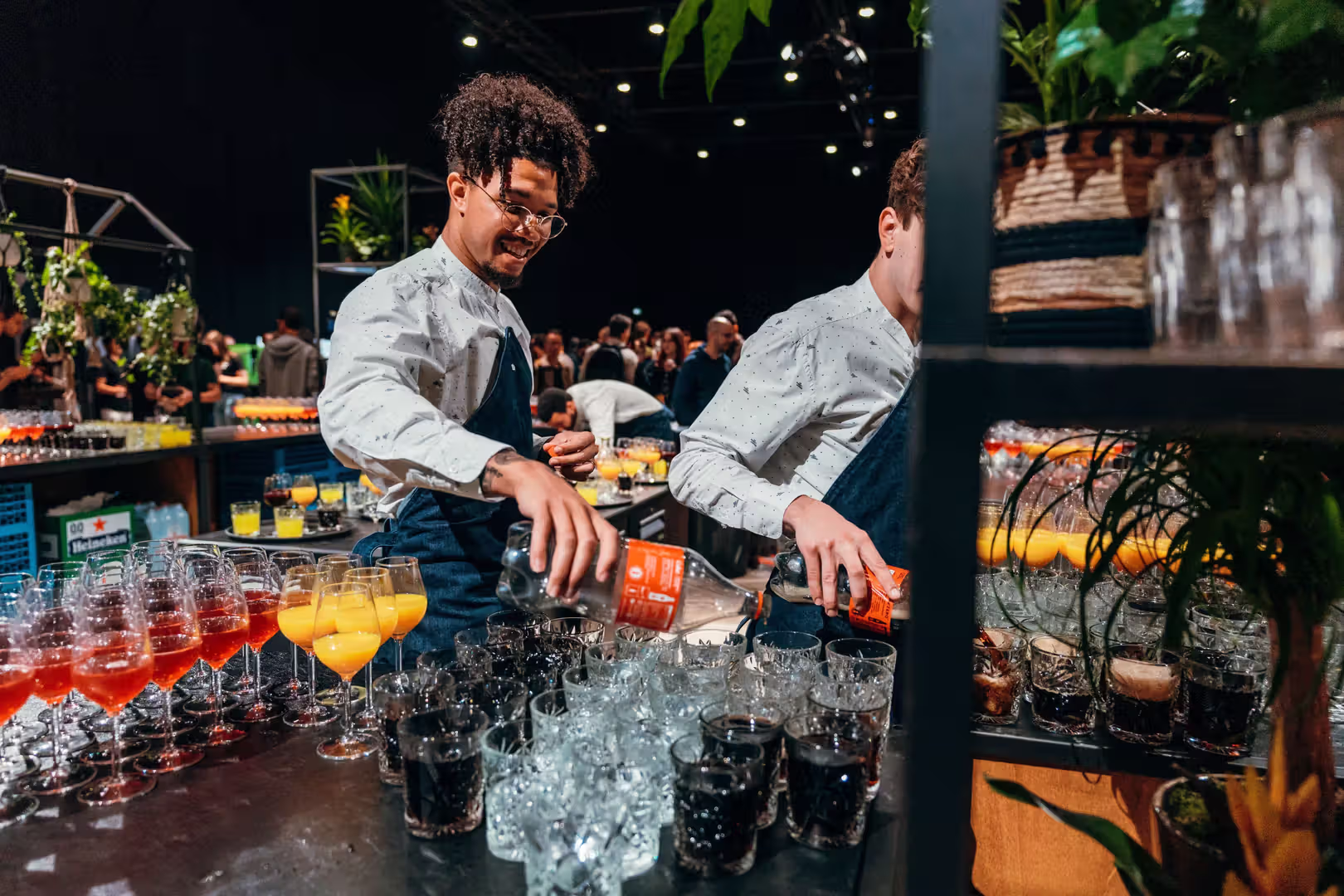 Diverse worldclass Food & Drinks