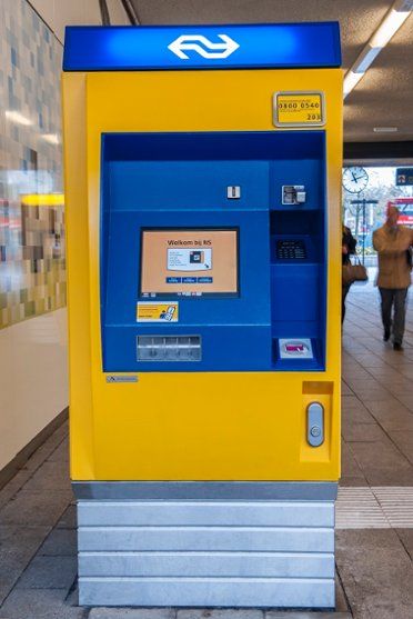 OV Chipkaart machine NS